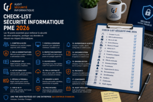 Check-list sécurité informatique PME 2026