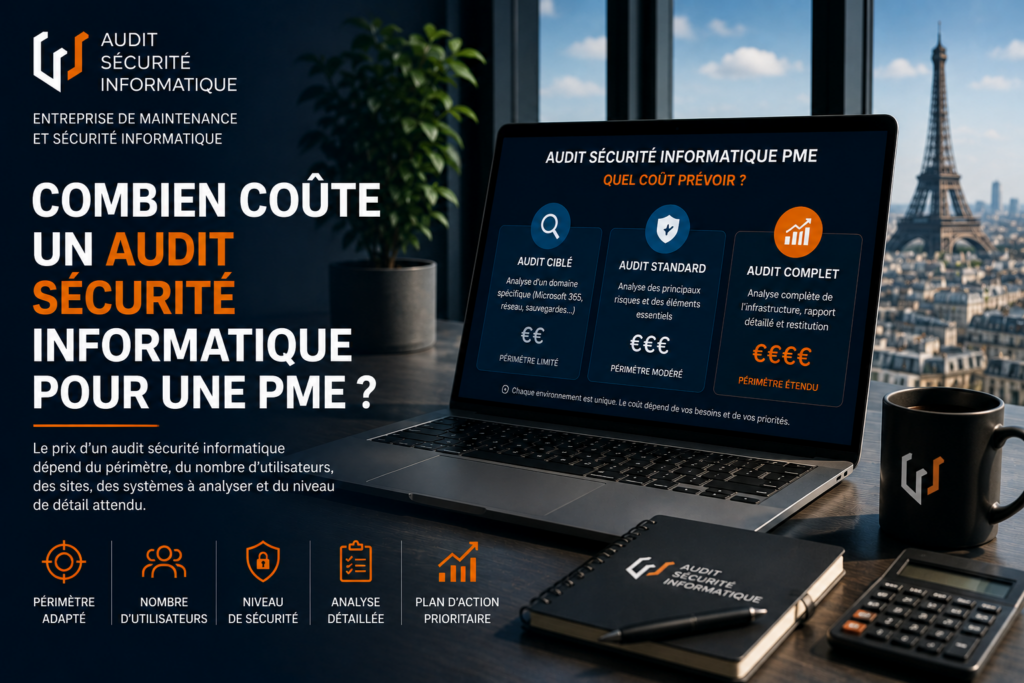 Combien coûte un audit sécurité informatique pour une PME ?