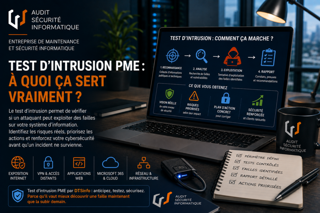 Test d’intrusion PME : à quoi ça sert vraiment ?